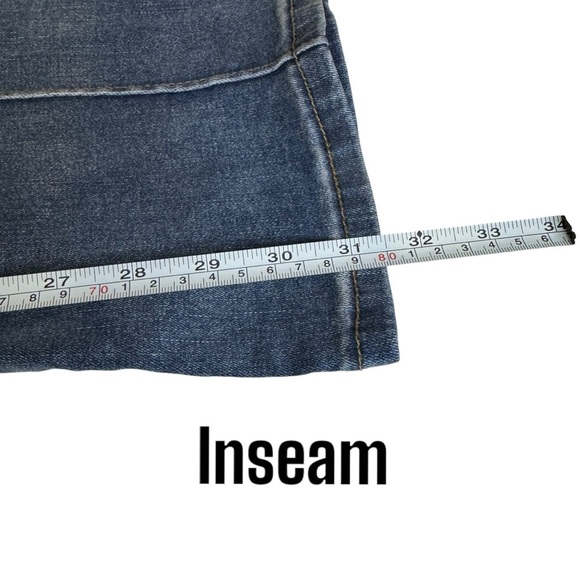 Rue + Y2K 90s style flare leg front seam denim jeans womens 14 rue 21 plus size - Picture 9 of 10